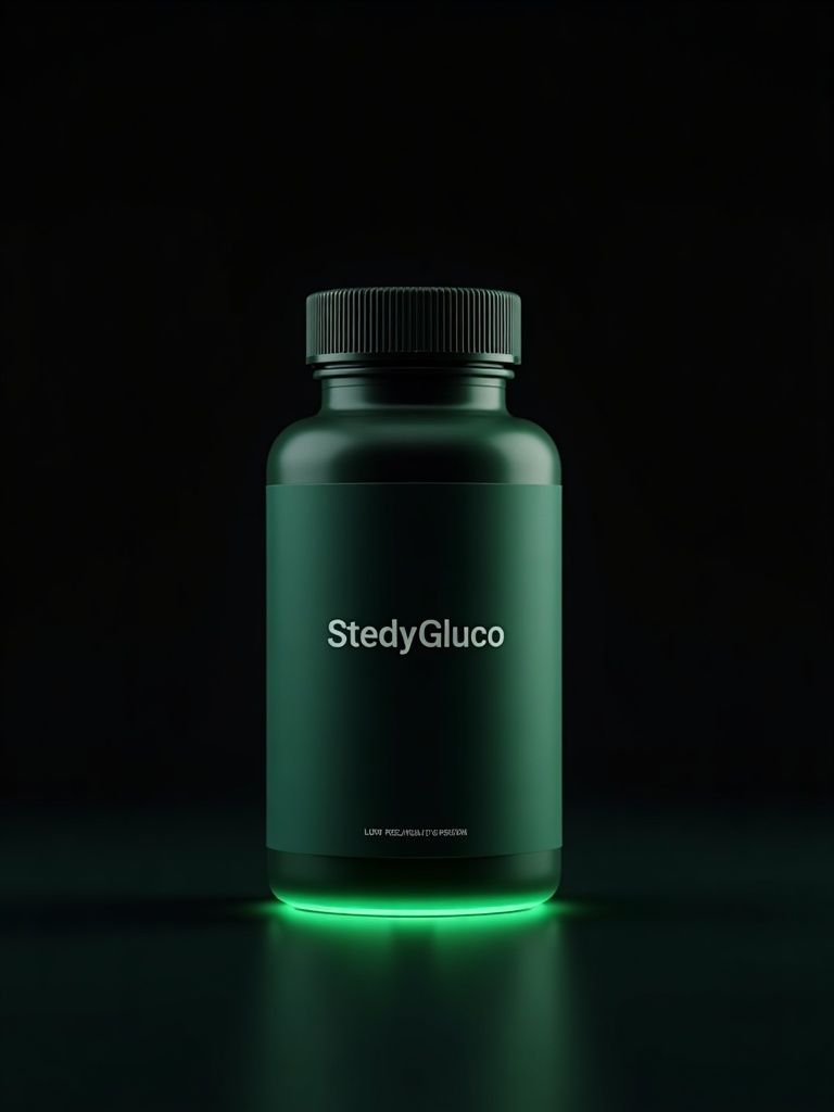 SteadyGluco Supplement Bottle